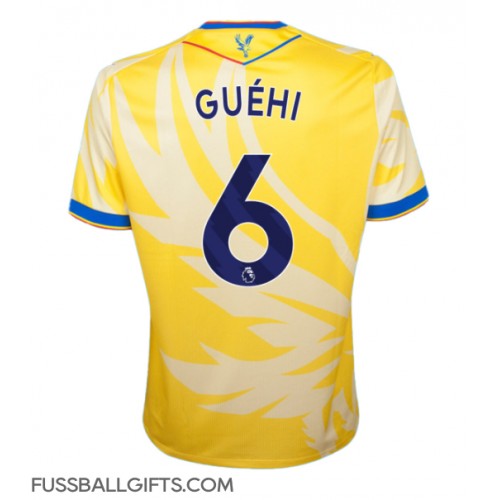 Crystal Palace Marc Guehi #6 Fußballbekleidung Auswärtstrikot 2024-25 Kurzarm